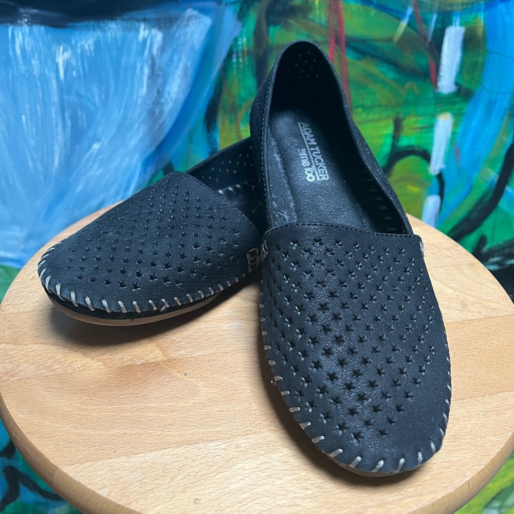 Black Slip-on Dress Shoes
